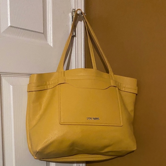 Steve Madden Handbags - Steve Madden Mustard Yellow Tote Bag